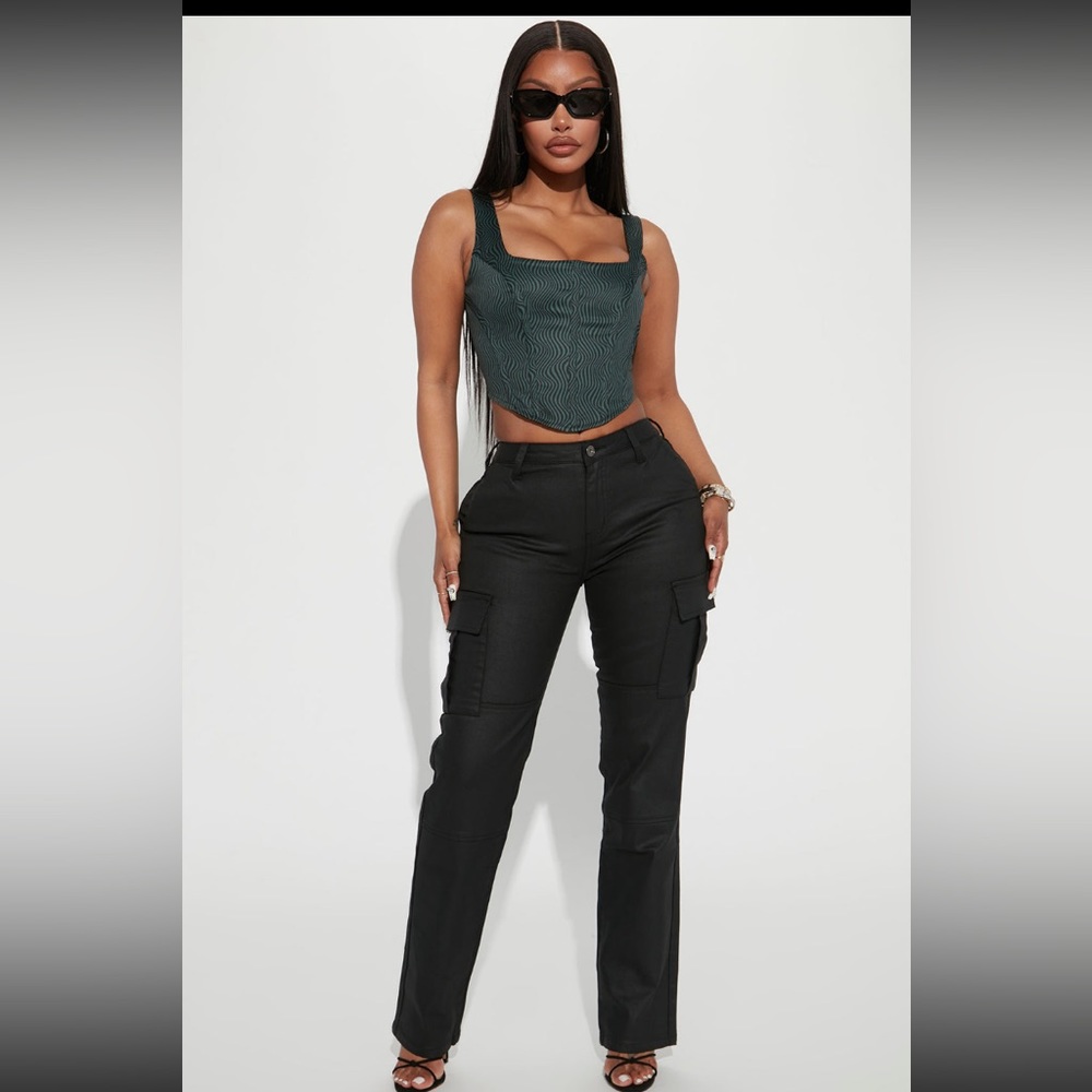 ✨✨Black Cargo pants